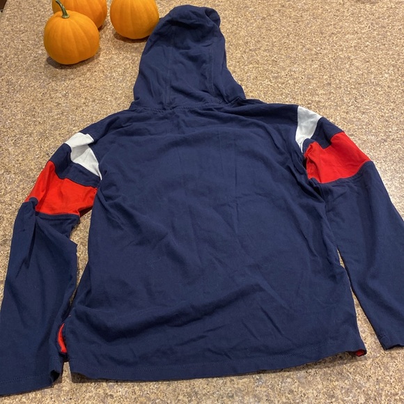 New England Patriots Football Boys Small Hoodie Pullover Shirt - Picture 15 of 16